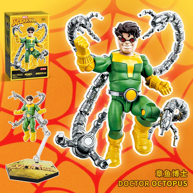 Marvel Legends Blöcke Venom SCHWARZ ANZUG Spider Man Bausteine GRÜN GOBLIN Cartoon baustein Spielzeug Für Kinder Geschenke – Detail 4