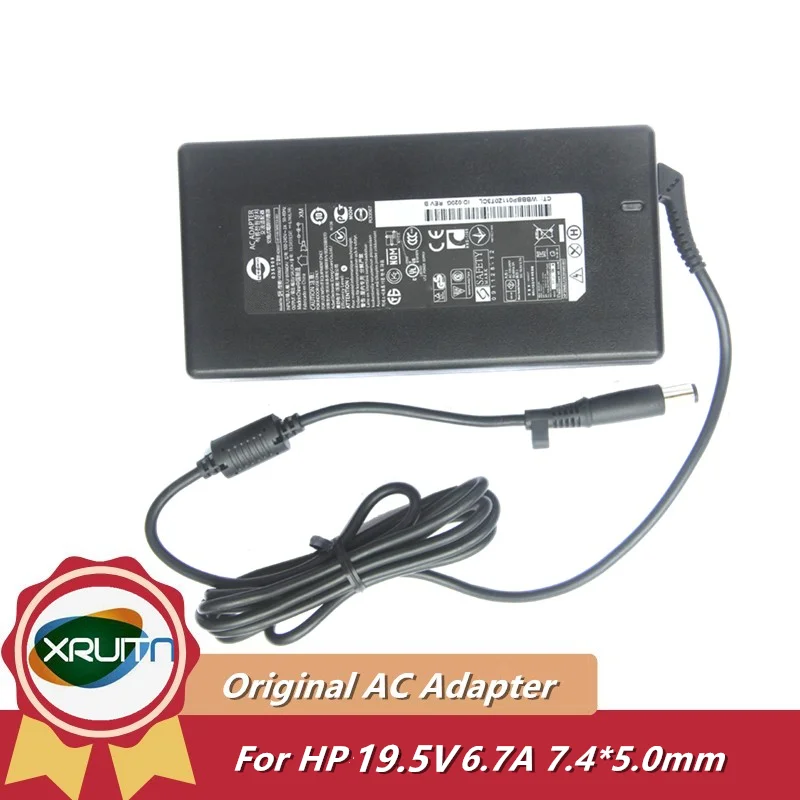 

Genuine for HP 19.5V 6.7A AD8027 589019-001130W AC Adapter Charger AIO Desktop PC Power Supply Used