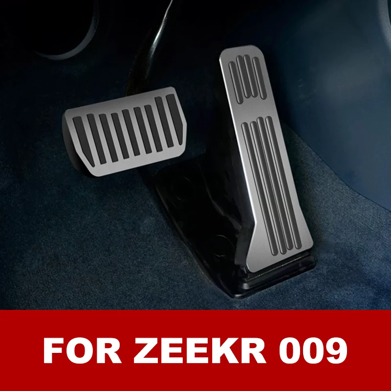 

Аксессуары для Zeekr 009 2023 ножная педаль из алюминиевого сплава педаль акселератора газа топлива Тормозная педаль упор педаль Крышка Стайлинг автомобиля