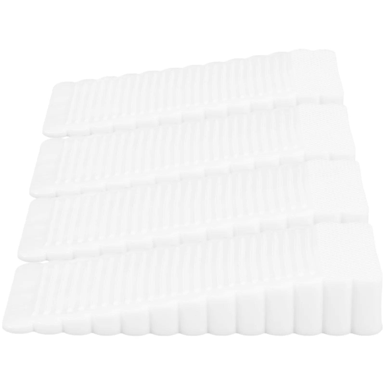 

4 Pcs Furniture Shims Leveling Pads Rubber Wedges Desk Chair Table Sofa Gasket Non Slip Stacking Adjustable Stable Wide