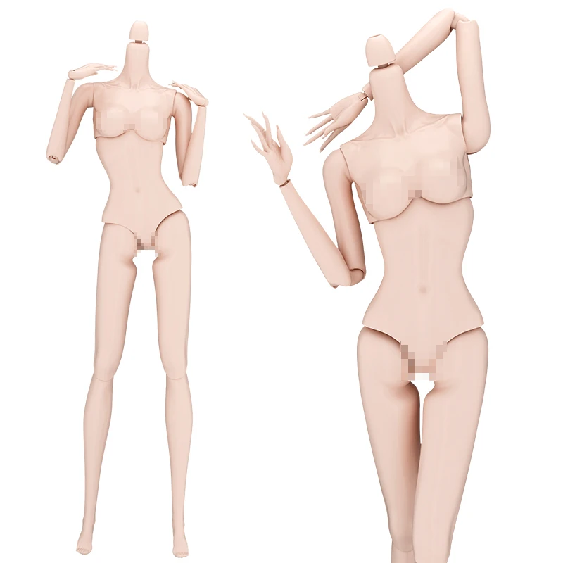 

MENGF 18 Joints Movable Super Model Body White Beige Pink White Color FR Body 2022 Upgrade Doll Body Collection Figure Toys