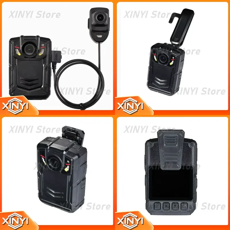 for Security Body Worn GPS Wireless Camera HD 1512P 4G Live Video EIS External Guard Body Cam
