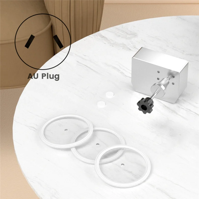 CLCU Vinyl Record Aluminum Alloy Bracket Available Ultrasonic Cleaner 7/12 Inch LP EP Disc For Above 6L Ultrasonic Bath AU Plug