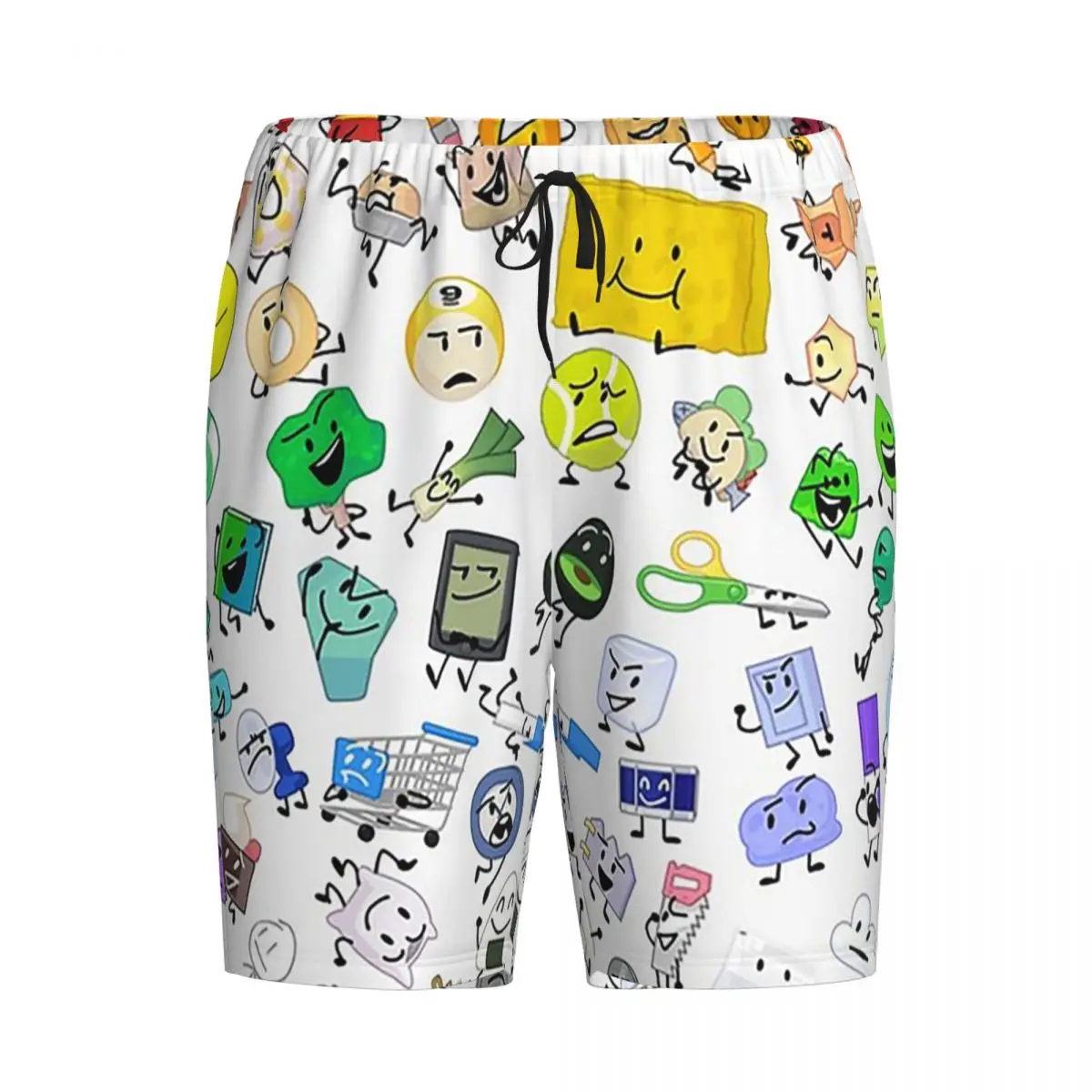 

Custom BFB And TPOT Full Cast BFDI Shorts Sleeping Pants Men Pajama Pants Lounge Sleep Sleepwear Bottoms