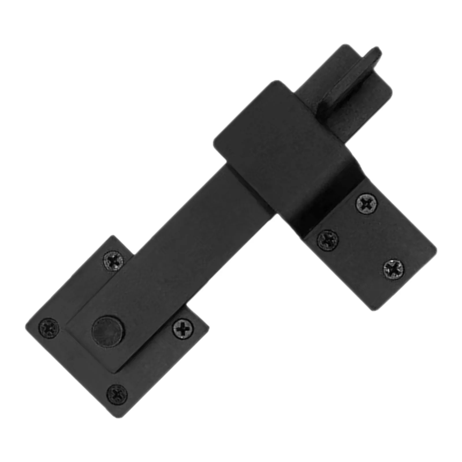 1Set Sturdy Cast Iron Barn Door Latch Hardware with Metal Hasp Lock for Screen Doors Sliding Barn Doors Fence Gates Indoor