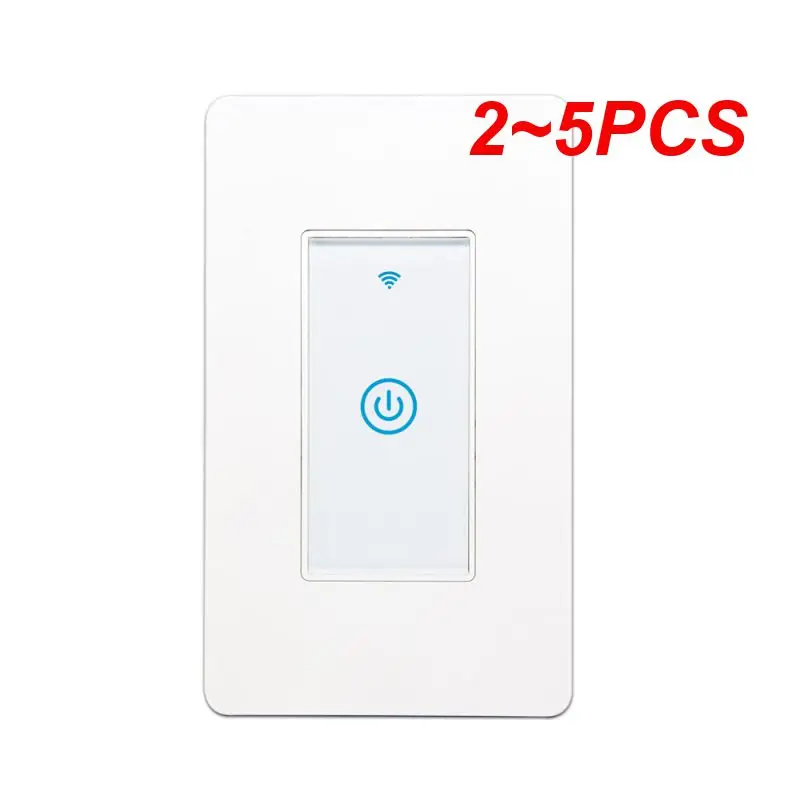 

2~5PCS Wireless Wall Touch Sensor Switch Timing 2.4ghz -fi Smart Home Wireless Light Panel Smart Touch Switch Voice Control