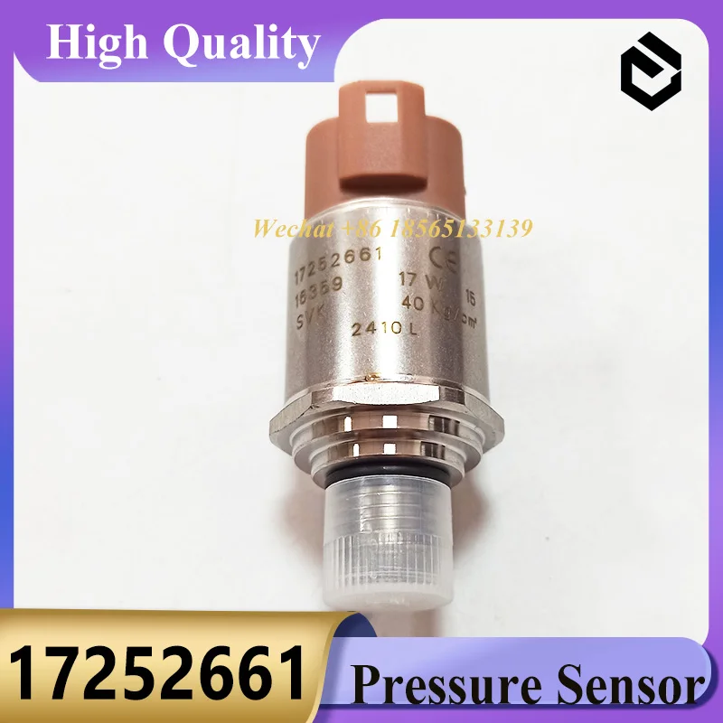 17252661 VOE17252661 Pressure Sensor  for EC140 EC160 EC210 EC240 EC290 EC330 EC360 EC460 B BLC Excavator Parts