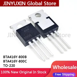 10Pcs BTA416Y-800B BTA416Y-800C BTA416Y 16A 800V TO-220 IC Chip In Stock Wholesale