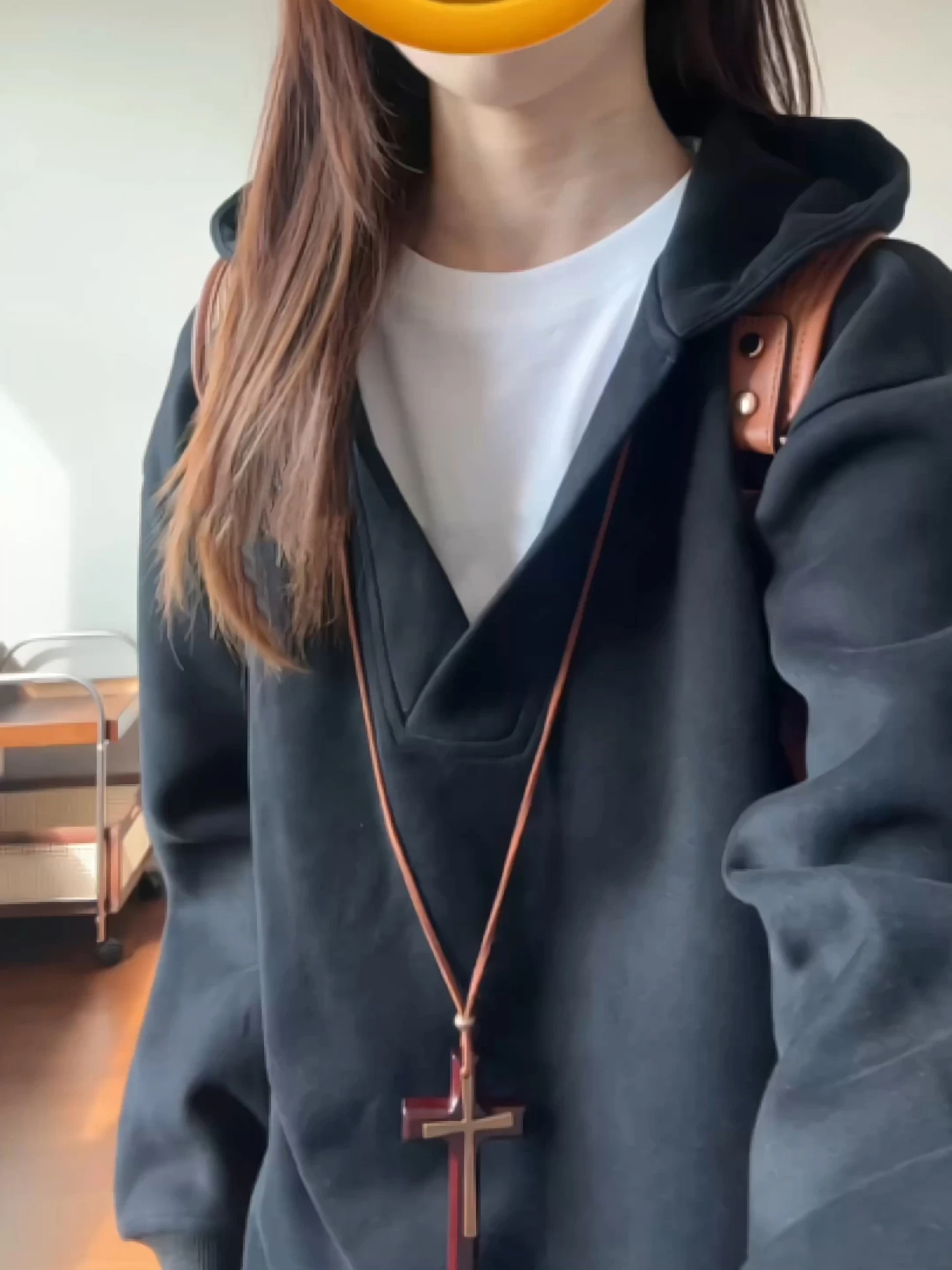 

Cleanfit Men's V-Ne Hoodie Casual Sle oulder-Length Sve Comfortable Cotton Polyester Blend Autumn Season Wear