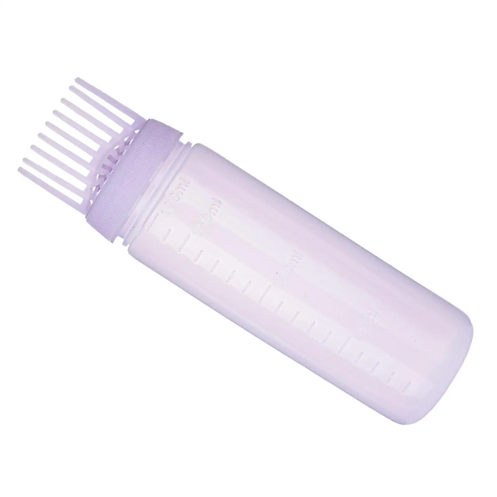 مشط زجاجة قضيب ، فرشاة صبغ الشعر زجاجة