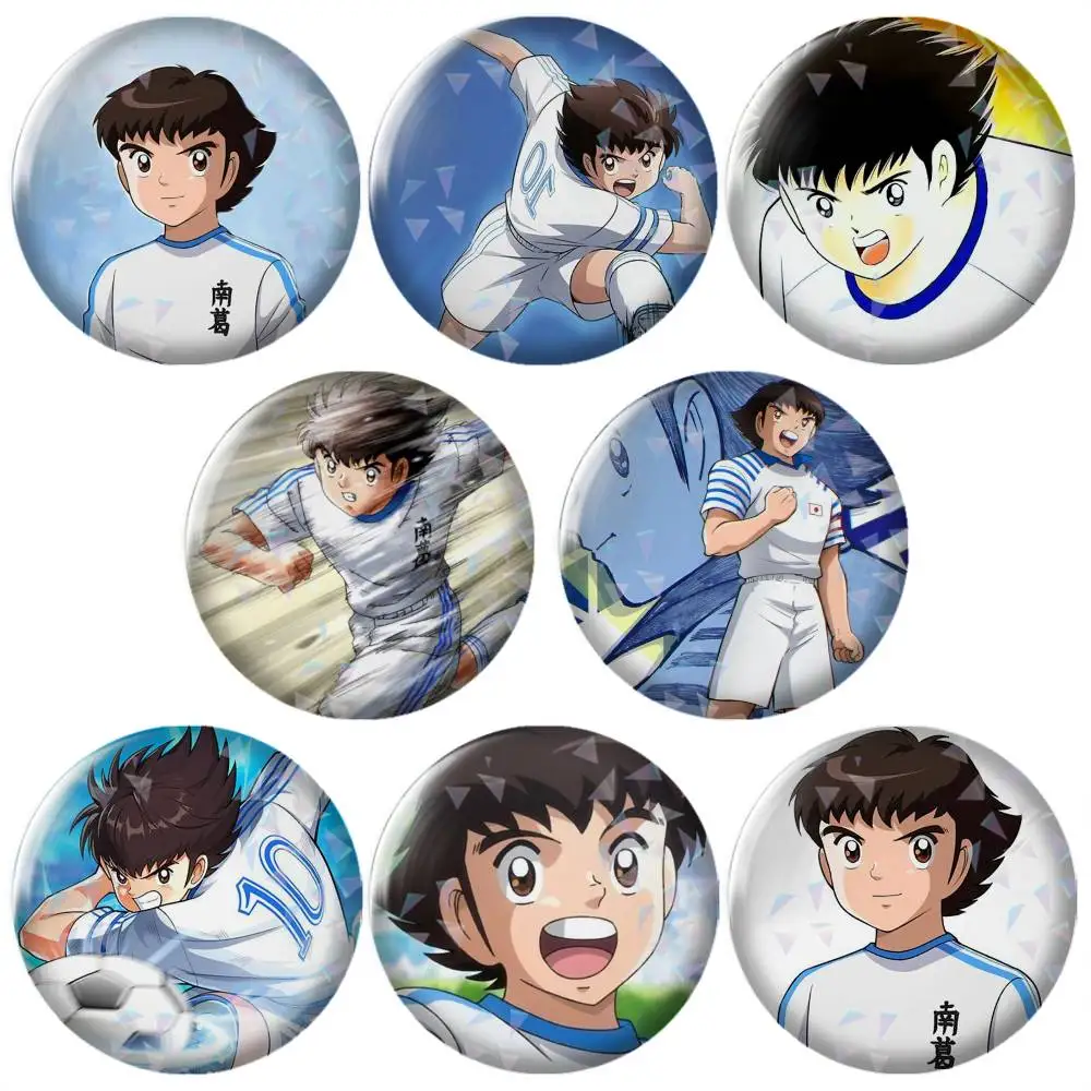 Captain T-Tsubasa Anime-e Brooch Metal Badge Brooch, Fashion Decorative Pins for Hat Bag Clothing Decoration Gift,Souvenir.