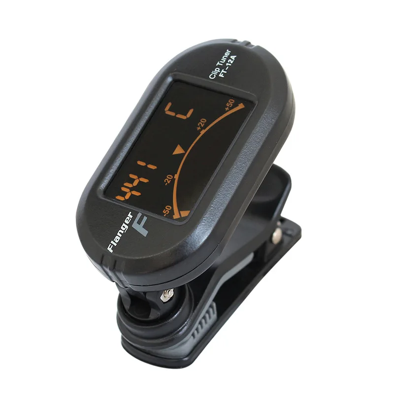 

Flanger FT-12C Guitar Tuner Colorful Screen Chromatic Tuner with Clip Mount Display Tuner for Guitar Bass Ukulele Violin