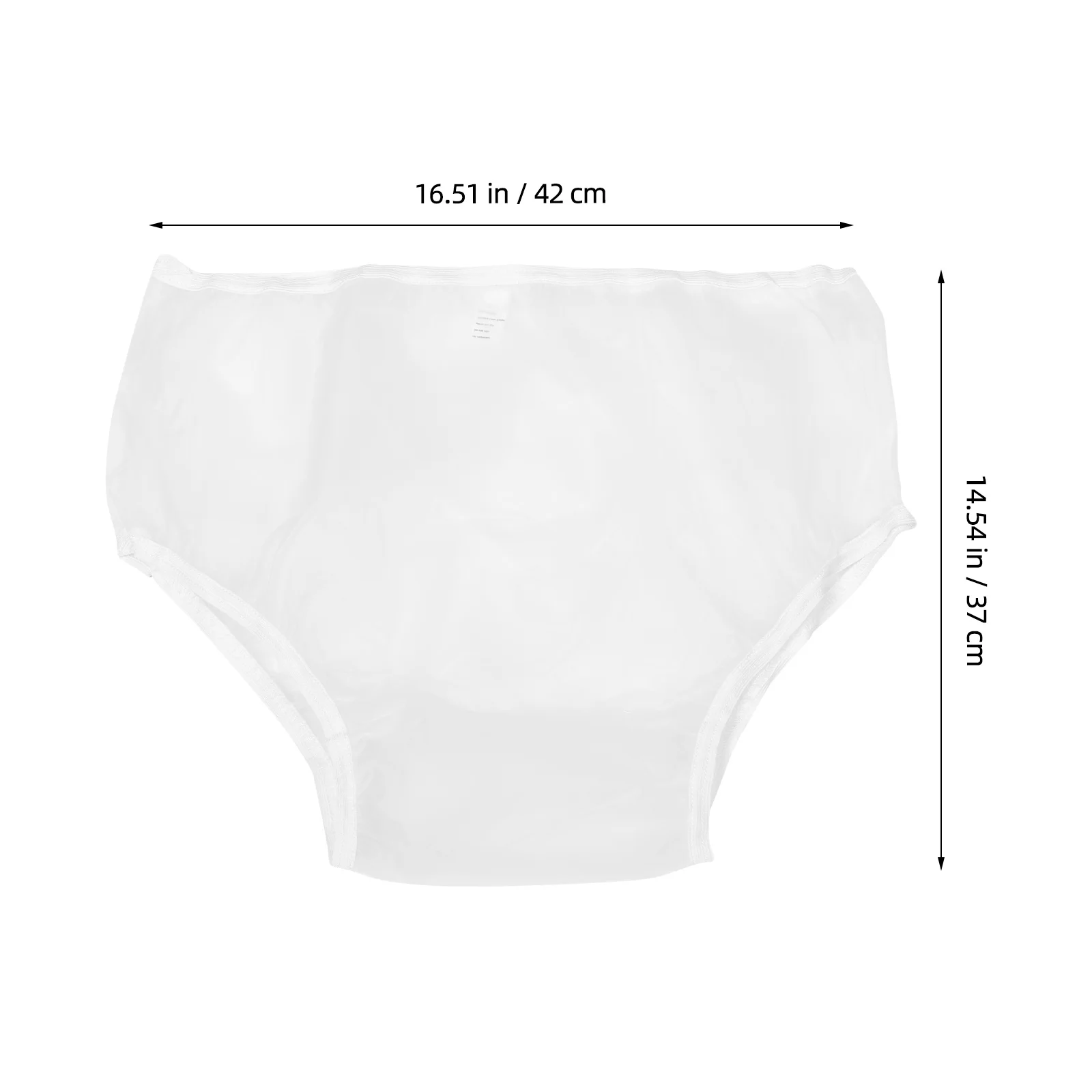 2Pcs Waterproof Diapers Anti-leak Elderly Cover Adult Nappies Pants Leakproof Home Washable Eva Senior Covers ElasticReusable