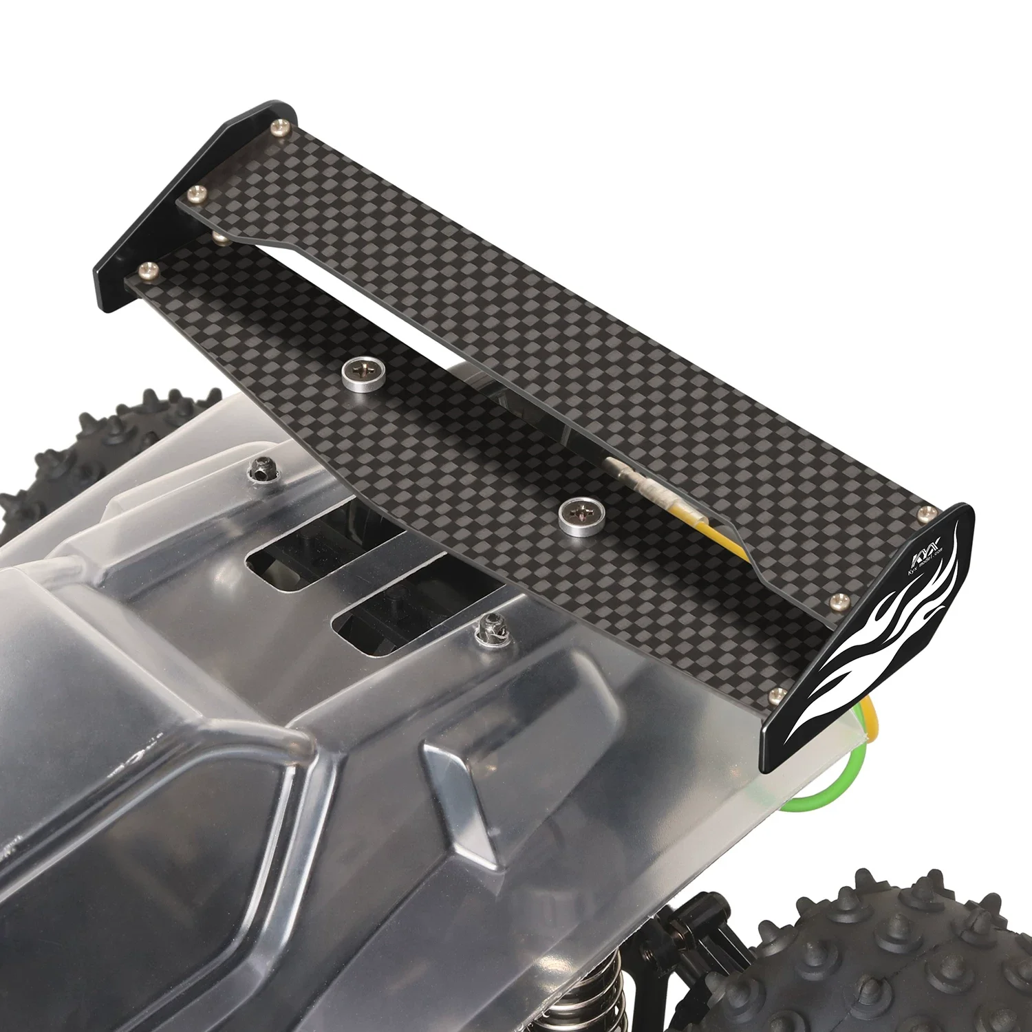 Rear Wing Spoiler For Tamiya 58742 Hornet EVO 1/10 RC Off-Road Buggy Replacement Body Parts