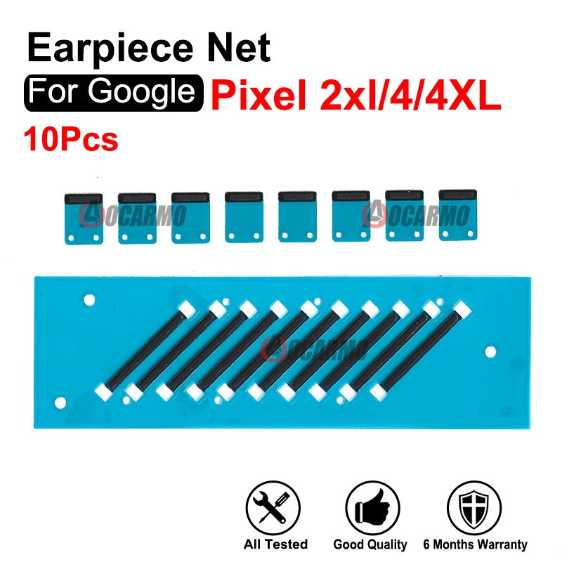 10Pcs /Lot Ear Speaker Earpiece Net For Google Pixel 2 4 XL 2XL 4XL Replacement Part