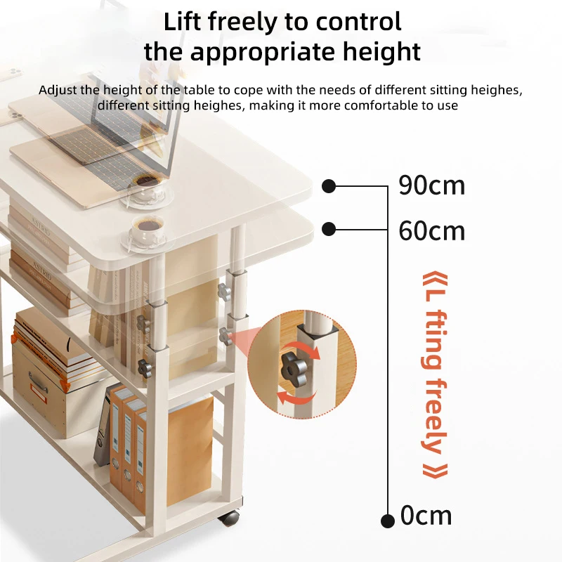 Liftable Height-adjustable Bedside Table, Home Bedside Table, Removable Bedside Desk, Occasional Table By The Sofa