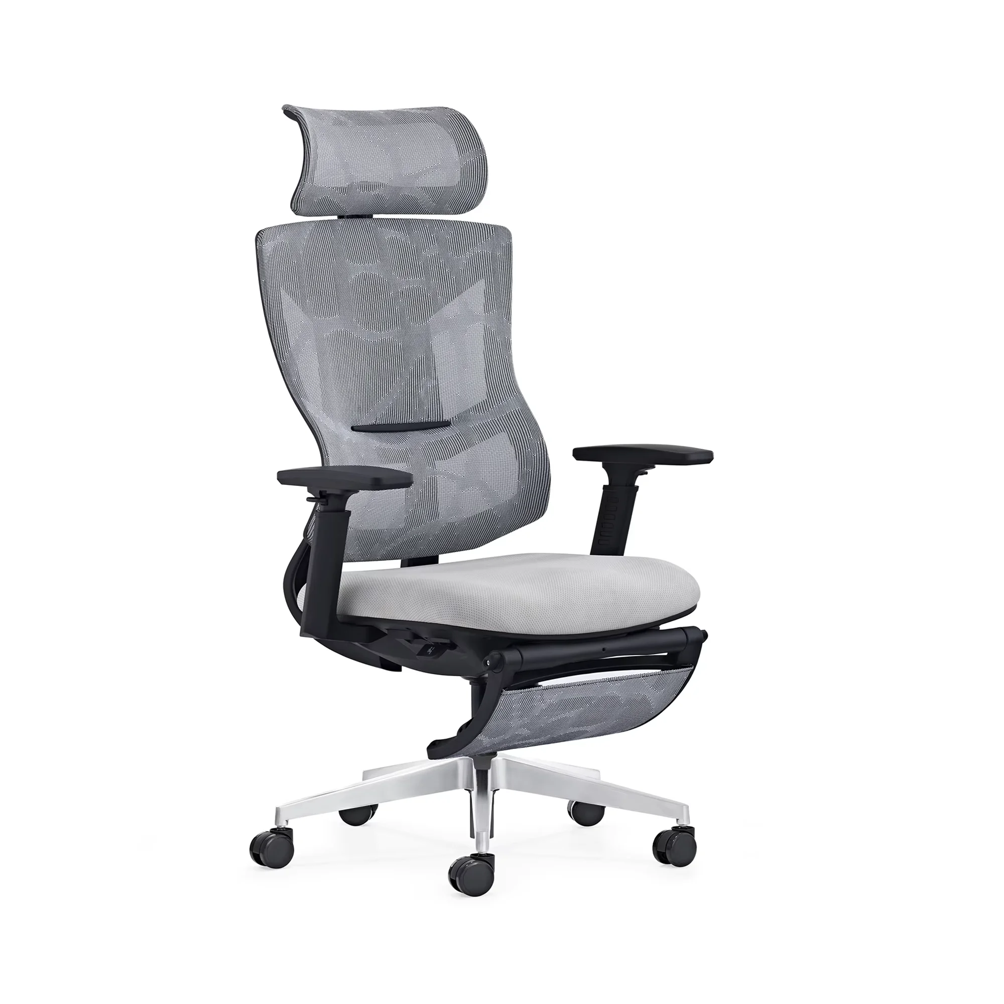 Ergonomic Swivel Office Chair Comfortable Mesh Design Modern Contemporary Home Computer Conference Chair Adjustable Foam