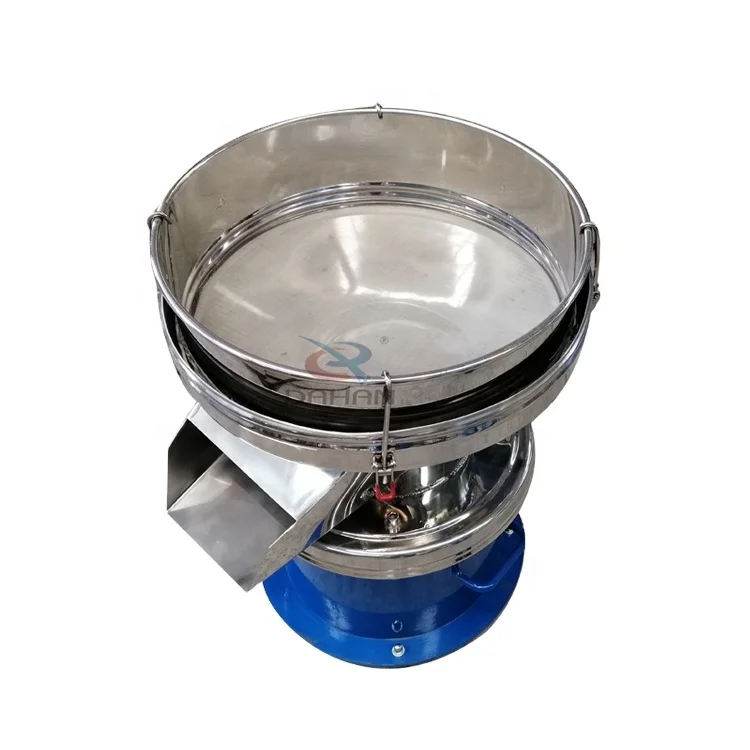 Industrial Fish Meal Rotary Vibrating Sieve Machine 450 Sieve Filter Screen For Juice