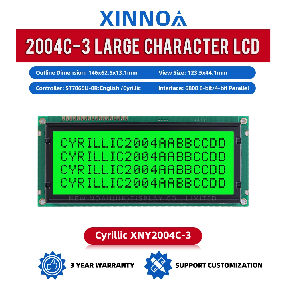 

Cyrillic Green Light Black Letters 2004C-3 LCM ЖК-дисплей 4X20 2004 18-контактный интерфейсный модуль ST7066U Стандартный интерфейсный модуль