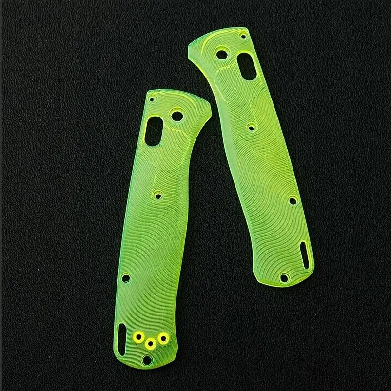 1 Pair Acrylic Knife Handle Scales for Benchmade Bugout 535 Modify DIY Accessories