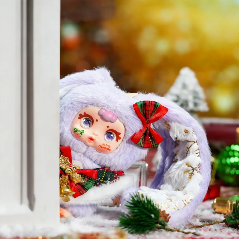 جديد مم الحليب كاند عيد الميلاد سلسلة سر صندوق أعمى Kawaii حقيبة سحر لطيف سطح المكتب زينة أفخم الفينيل الدمى هدية الكريسماس #5