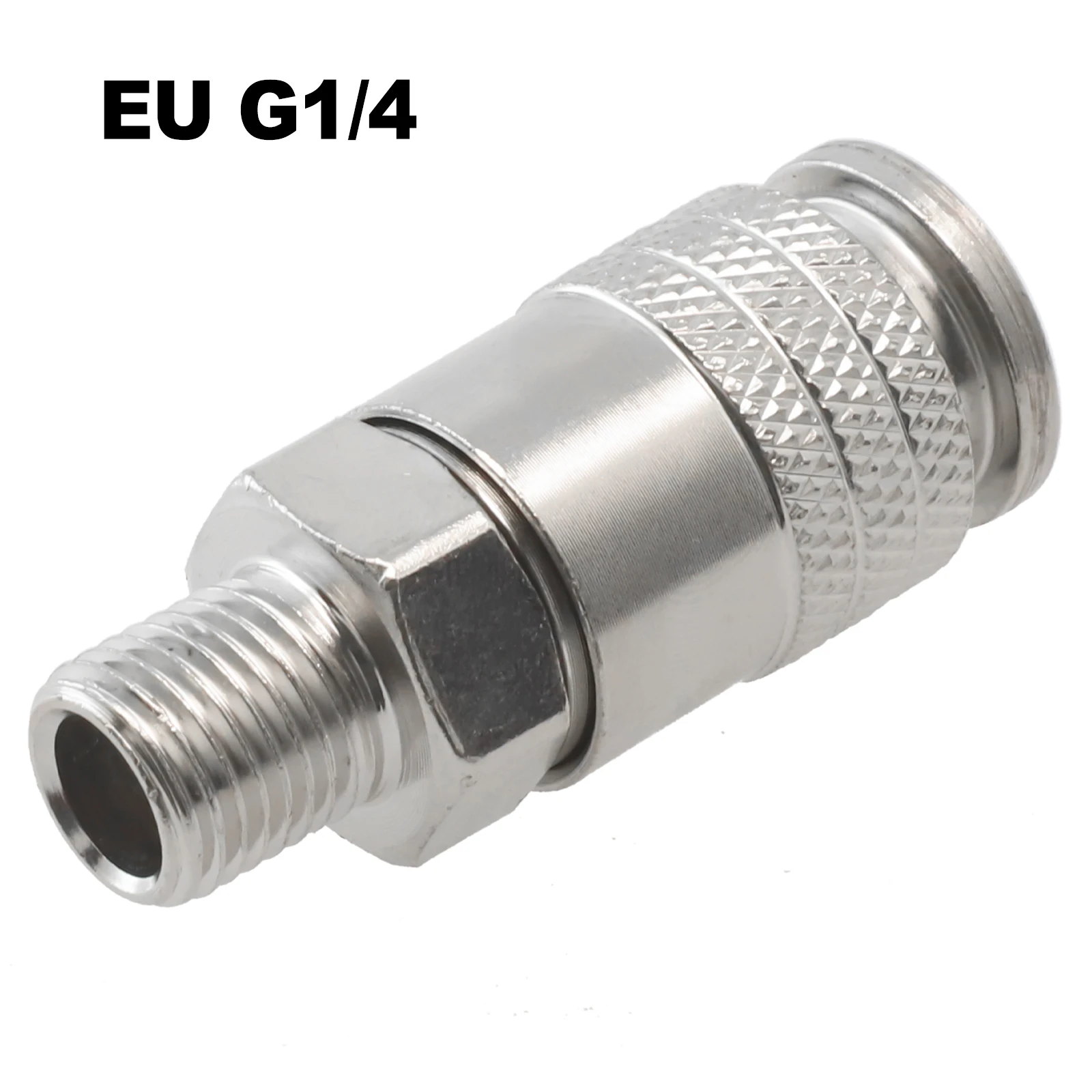 Imagem -05 - Conector de Acoplamento Rápido para Compressor de ar Encaixe Pneumático Padrão Europeu ue tipo Euro Rosca Macho 4
