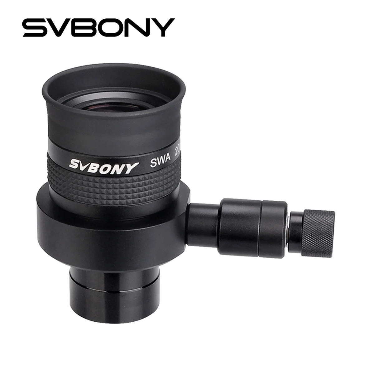 SVBONY Telescope Illuminated Single Crosshair Eyepiece 20mm SWA 70° Adjustable for Perfectly Guided Astrophotography SV152