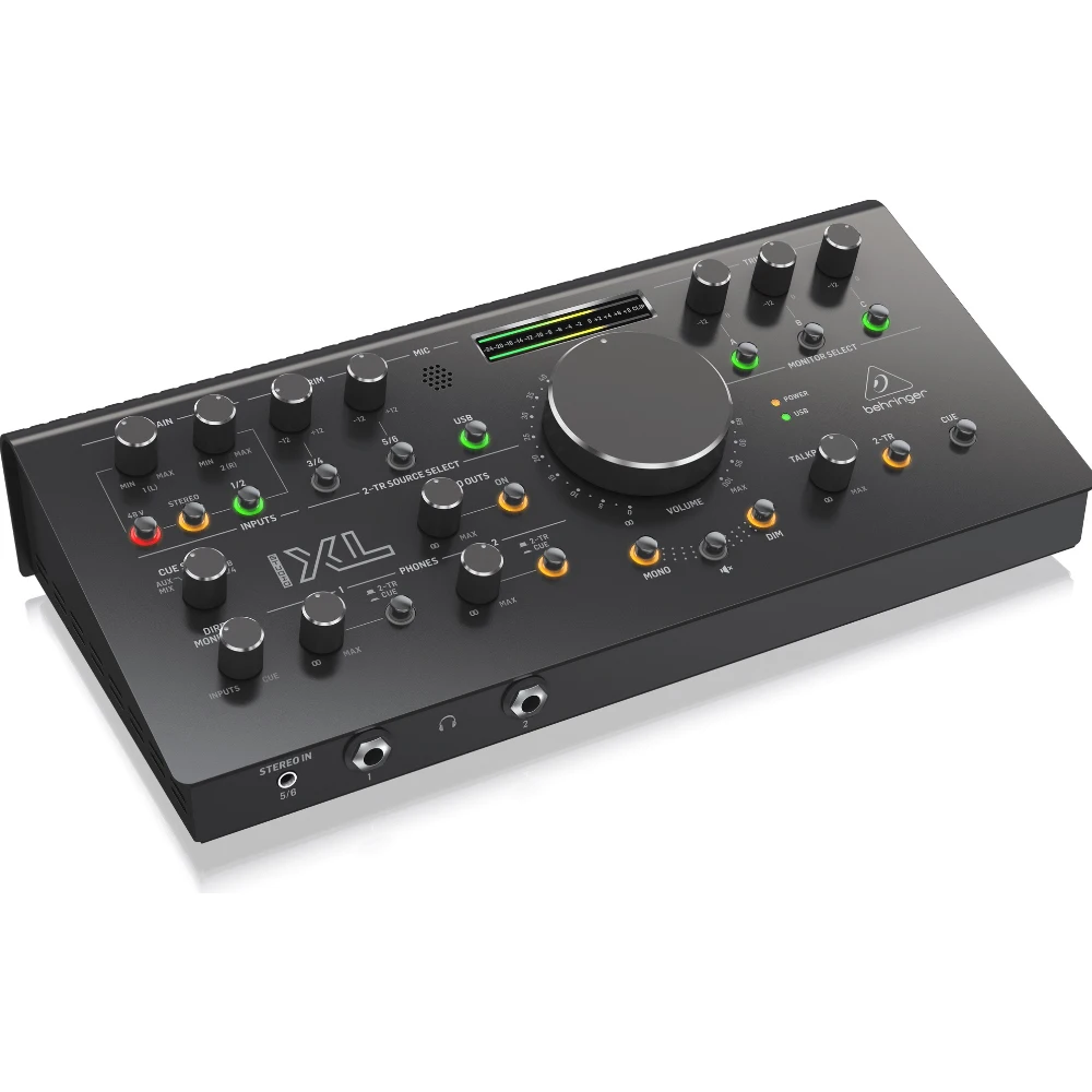 Behringer Studio XL สตูดิโอ L Studio M Monitor Contoller และการสื่อสาร Center Midas Mic Preamps