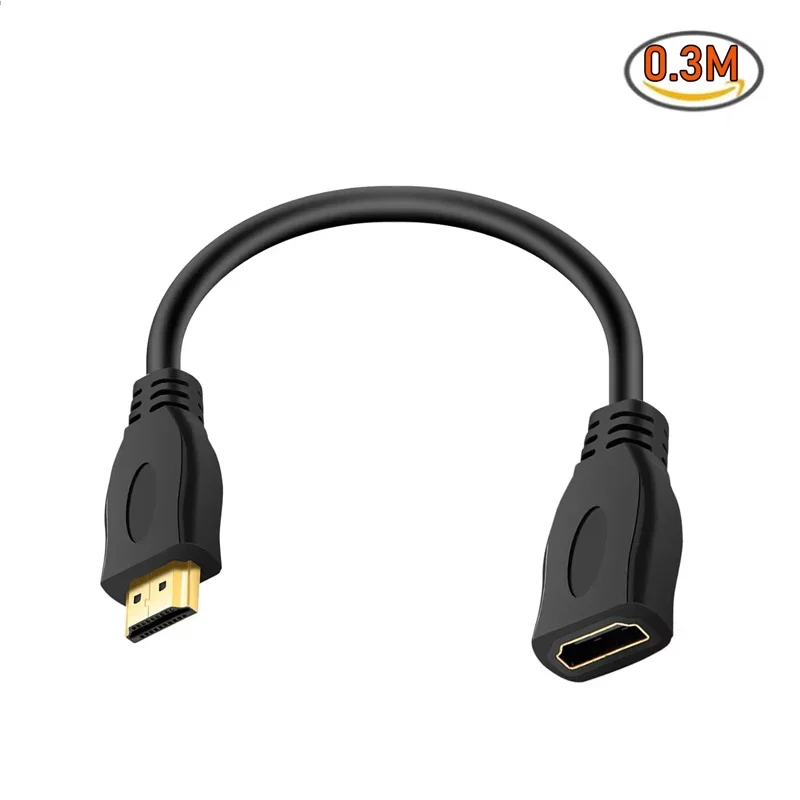 HDMI Extension cable 4K 60Hz HDR HDMI 2.0 Cable HDMI 2.0 Male to Female Extension cord Kable for PS5 Xbox HDTV PC Monitor