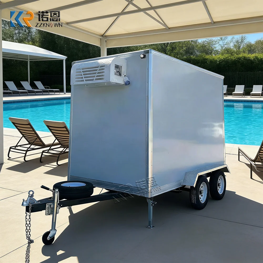 Heavy Duty Refrigerated Trailer Premium Reefer Trailer Reliable Cold Chain Freezer Transport Truck For Commercial Use
