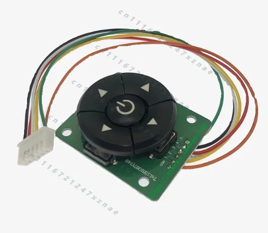 Five-Way Switch PCB Circuit Board with Keycap Button Set，B3F-4055 12x12mm Tactile Switch