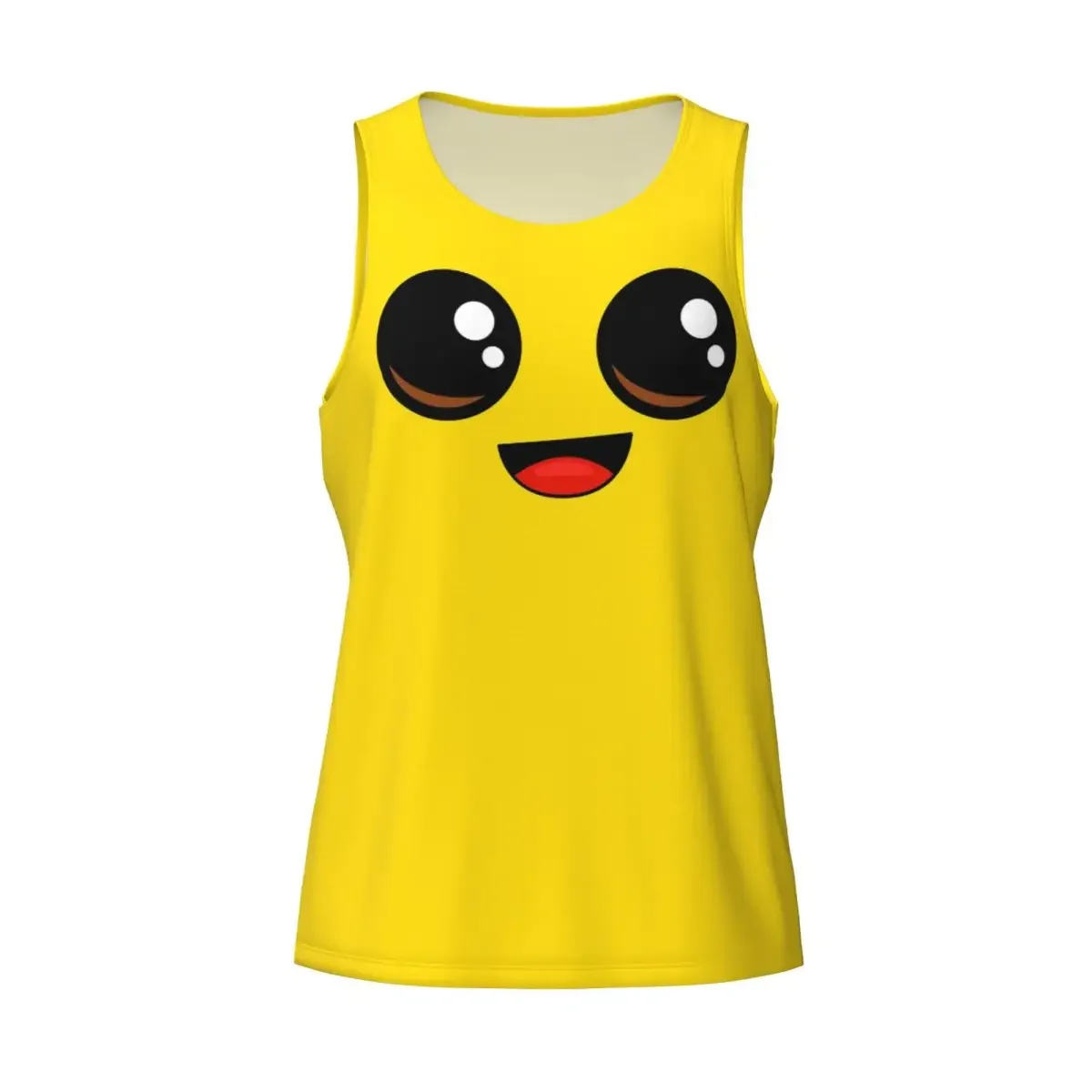 Quick Dry Banana Peely Battle Royale Character Gym Tank Muscle Sleeveless Shirt Bodybuilding Breathable Vest