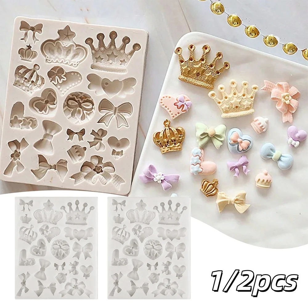 1/2Pcs Crown Bowkno…