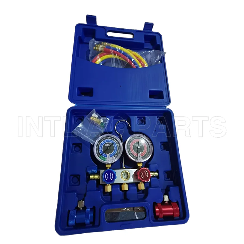 Auto Cooling System RANGER ROVER/LAND R MANIFOLD GAUGE SET USE FOR R1234YF R22 R-410A R-134a R-404A