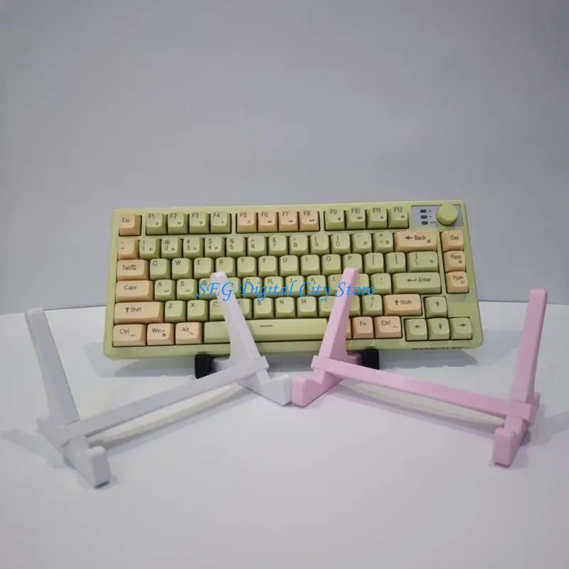 U75B Enhanceds Typing Experience Mechanical Keyboards Elevator Stand for Office Worker