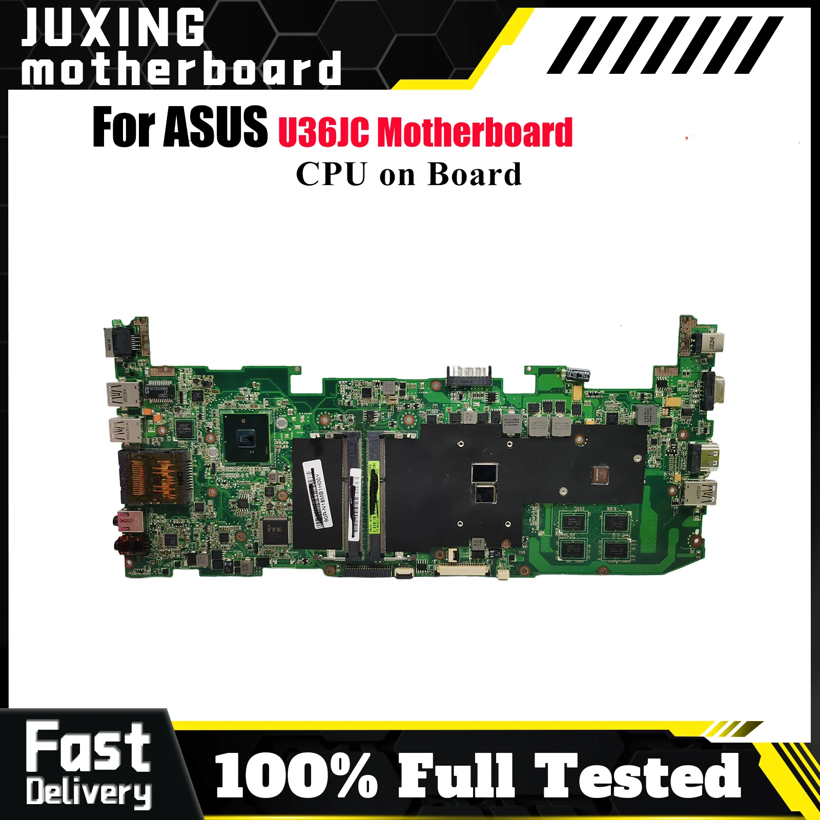 

U36JC Материнская плата для ноутбука ASUS ZenBook U36JC U36J Материнская плата для ноутбука с процессором i3 i5 i7 100% тестирование ОК быстрая доставка stk