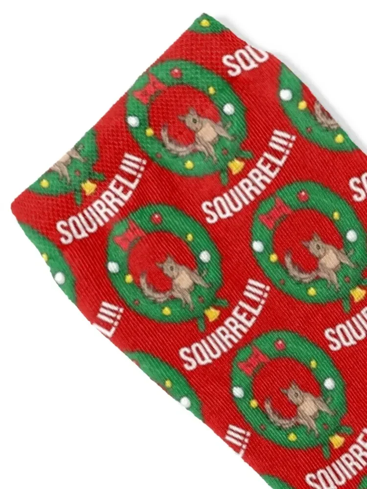 Squirrel!!! Socks Antiskid soccer kids cute Man Socks Women's