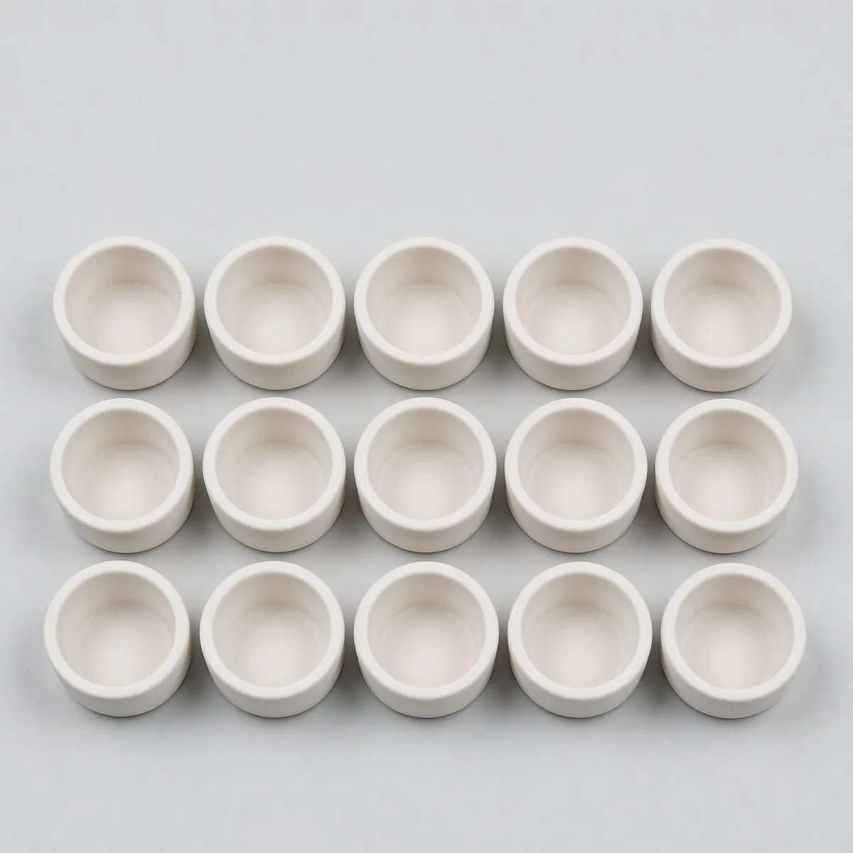 3ml-40ml Alumina Crucible 99% Pure Al2O3 Arc-shaped Corundum Ceramic Smelting Bowl Lab Melting Furnace Tool