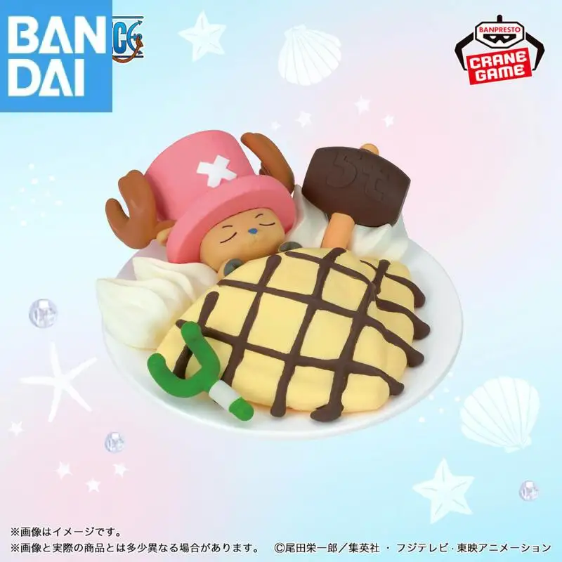 Originale Genuino Bandai Namco One Piece Tony Tony Chopper Dessert Serie Paldolce Vol.2 Collezione Regalo Anime Figurine Modello Giocattolo