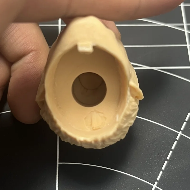 Azhan 1/6 Kit de cabeza de alienígena sin pintar-modelo de héroe estilo Kryptonian (referencia Henry Cavill V4) Garde de la justicia, escultura personalizada en blanco