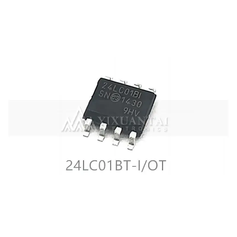 

10pcs/Lot 24LC01BT-I/OT EEPROM Serial-I2C 1K-bit 128 X 8 3.3V/5V Automotive 5-Pin SOT-23 T/R New