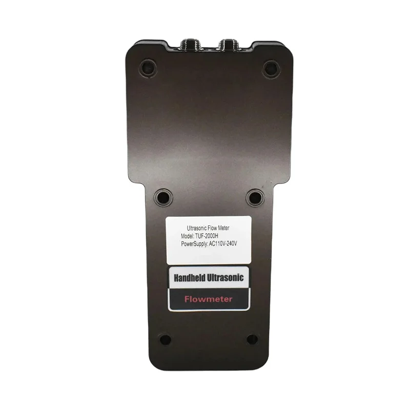 Handheld Ultrasonic Flow Meter TUF-2000H Portable Clamp-on Ultrasonic Water Flowmeter IP68 Digital Liquid Pipeline Sensor