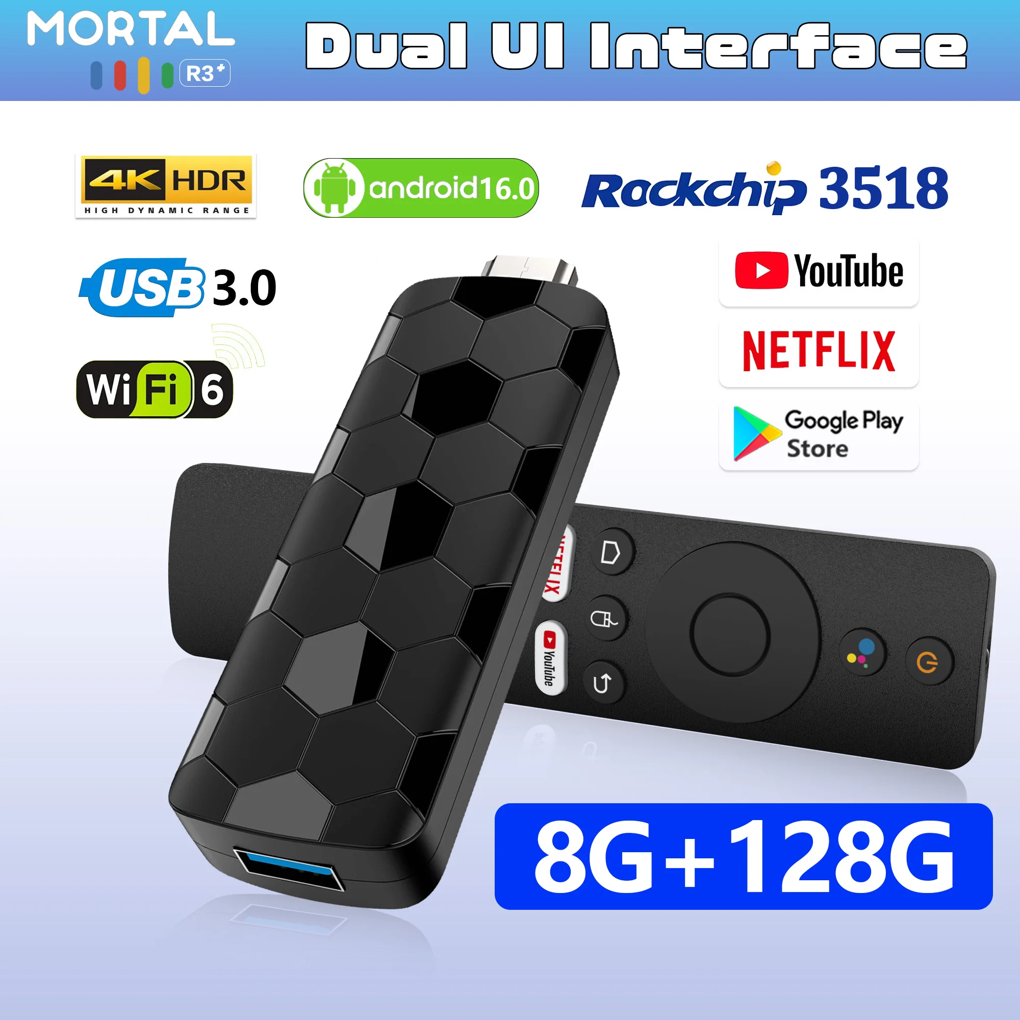 R3+ Mini Tv Stick D…