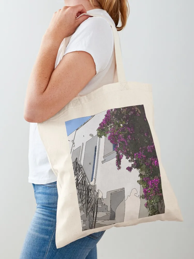 

Paros Greece Tote Bag Customizable tote bag tote bags men Custom bag Eco