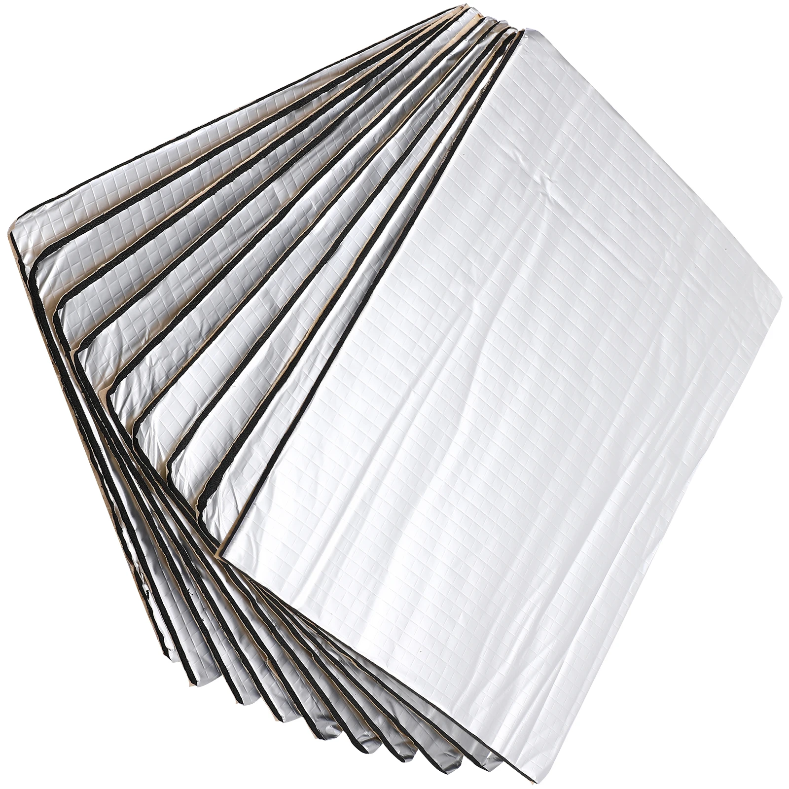 20Pcs Sound Proofing Mat Auto Heat and Sound Insulation Deadening Material for Cars Deadening Mat Hood Insulation