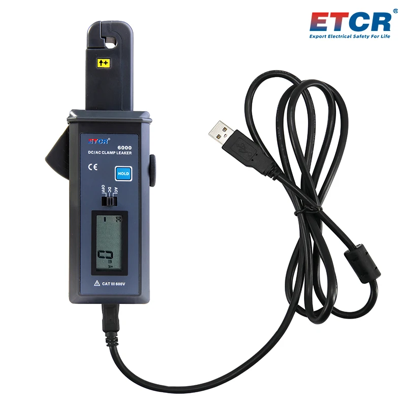 

ETCR6000 New High Accuracy Automotive Clamp Current Meter Suitable for Automotive Circuit Maintenance