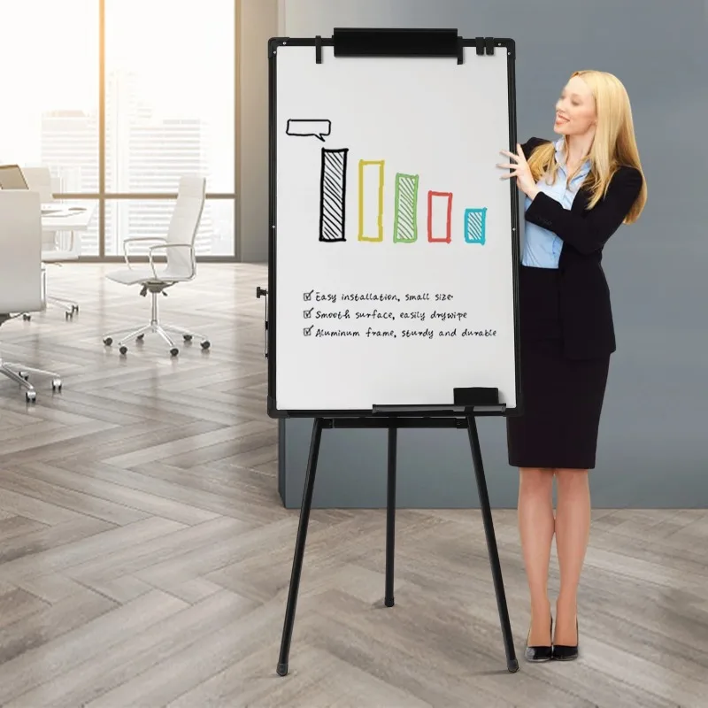 삼각대 브래킷 화이트보드 이젤, 조절 가능 반복 사용  - Whiteboard Easel Tripod 리뷰 및 가격