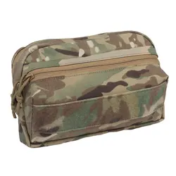 Tactical CCS Pouch MOLLE System  Pouch Double Zipper Utility Bag Hunting Vest Accessory Airsoft Organizers Recycling Bag