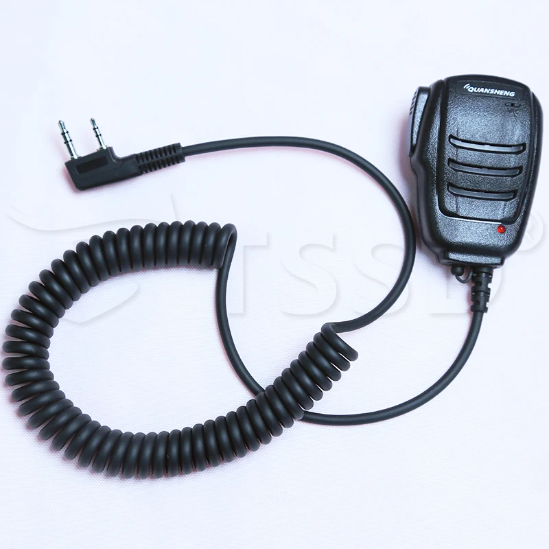Original Quansheng TK11 QS-3 Mic Handheld PTT Microphone Walkie Talkie Accessories for TK11(5) TK11(8) K5 K6 UV5R Plus Ham Radio