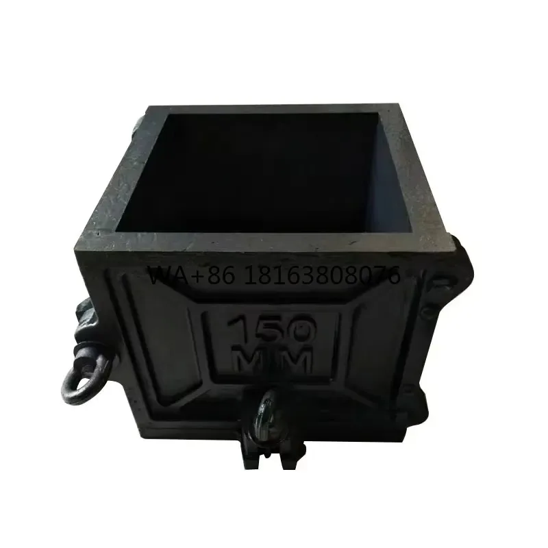 150x150x150mm Cube Cast Iron Concrete Mould Cement Mortar Compressive Test Concrete Block Mould